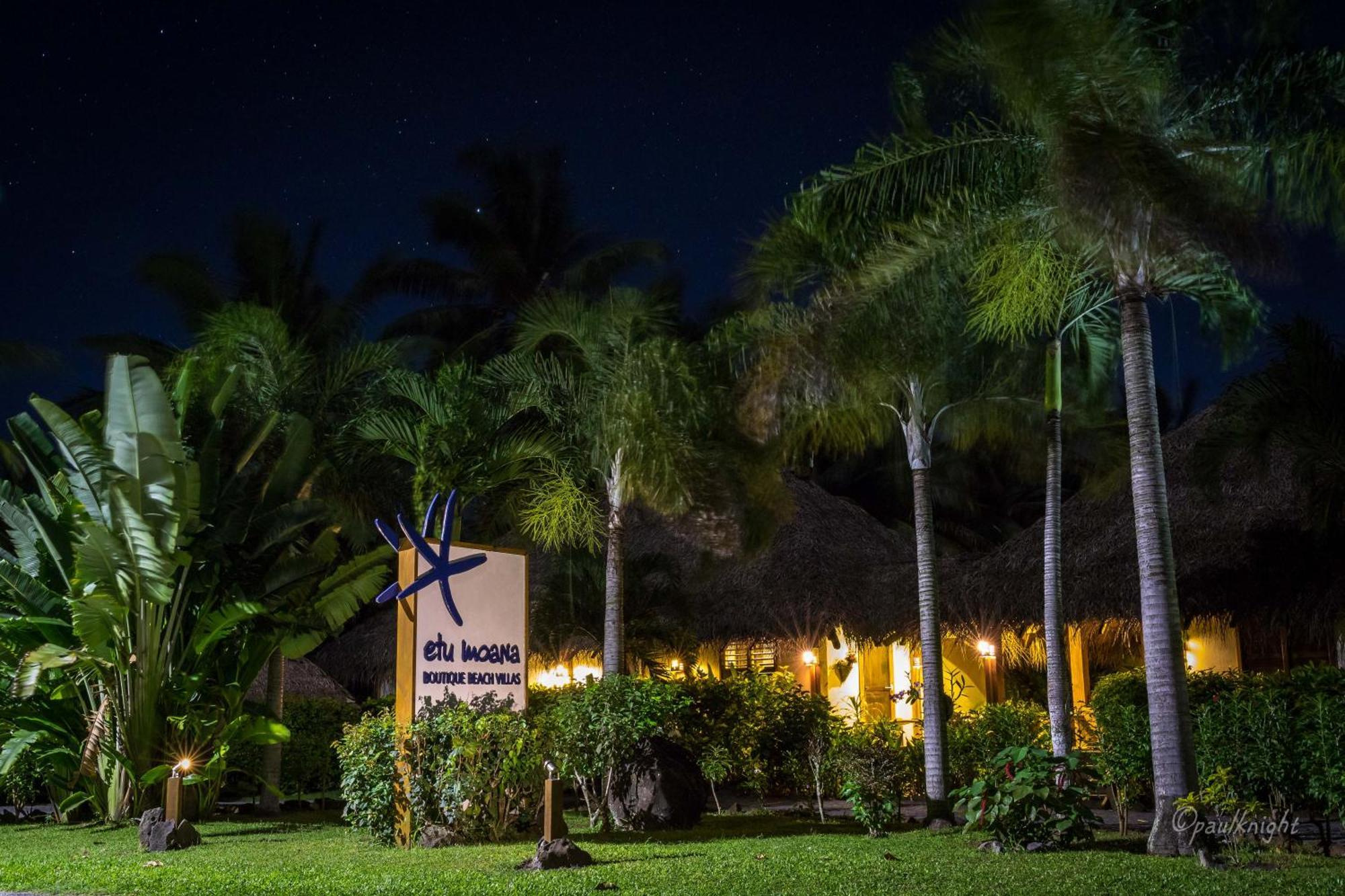Etu Moana Boutique Beach Villas - Adults Only Арутанга Экстерьер фото